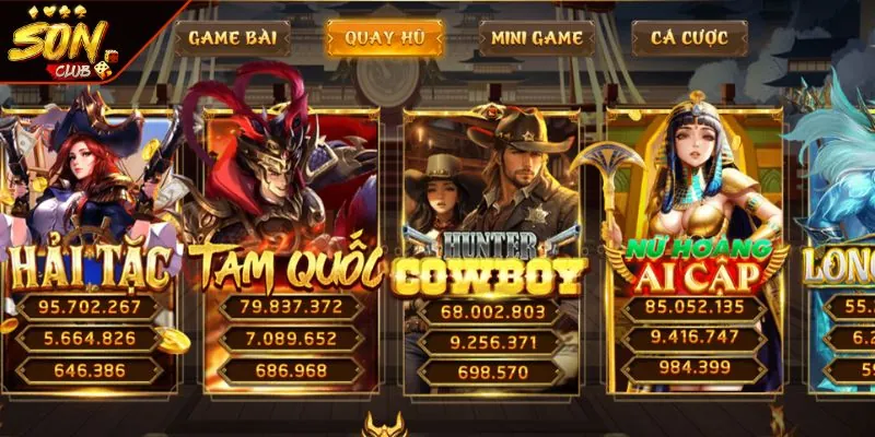 no hu gioi thieu Giới thiệu sơ lược về game Nổ Hũ SONCLUB